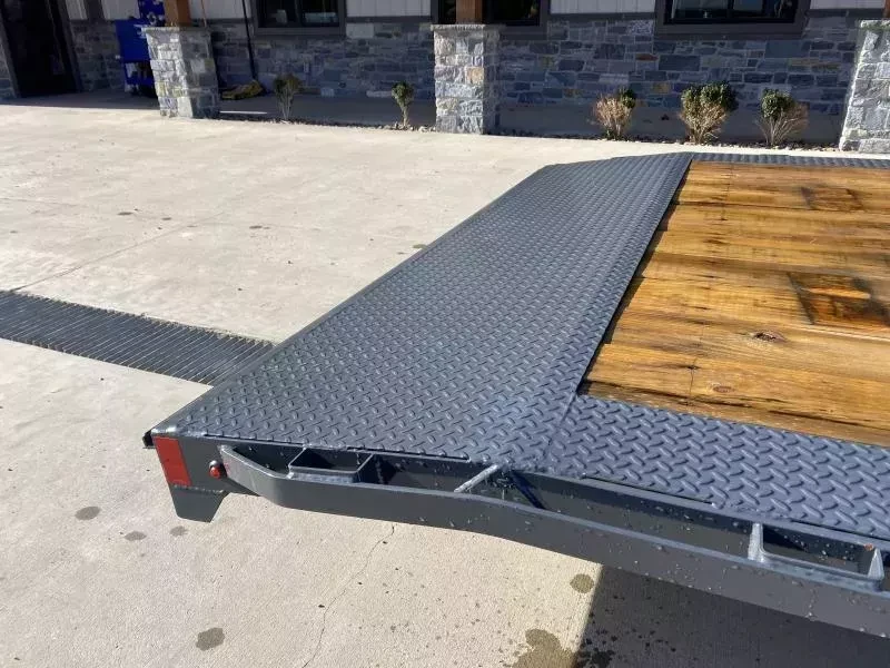 2026 Lamar Trailers 102x22 9990# GVW Car Trailer - rear view 2