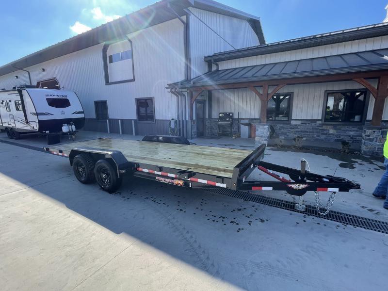 2025 H&H 7x20 Manual Tilt Car Hauler Trailer 9990# GVW - undercarriage detail 2