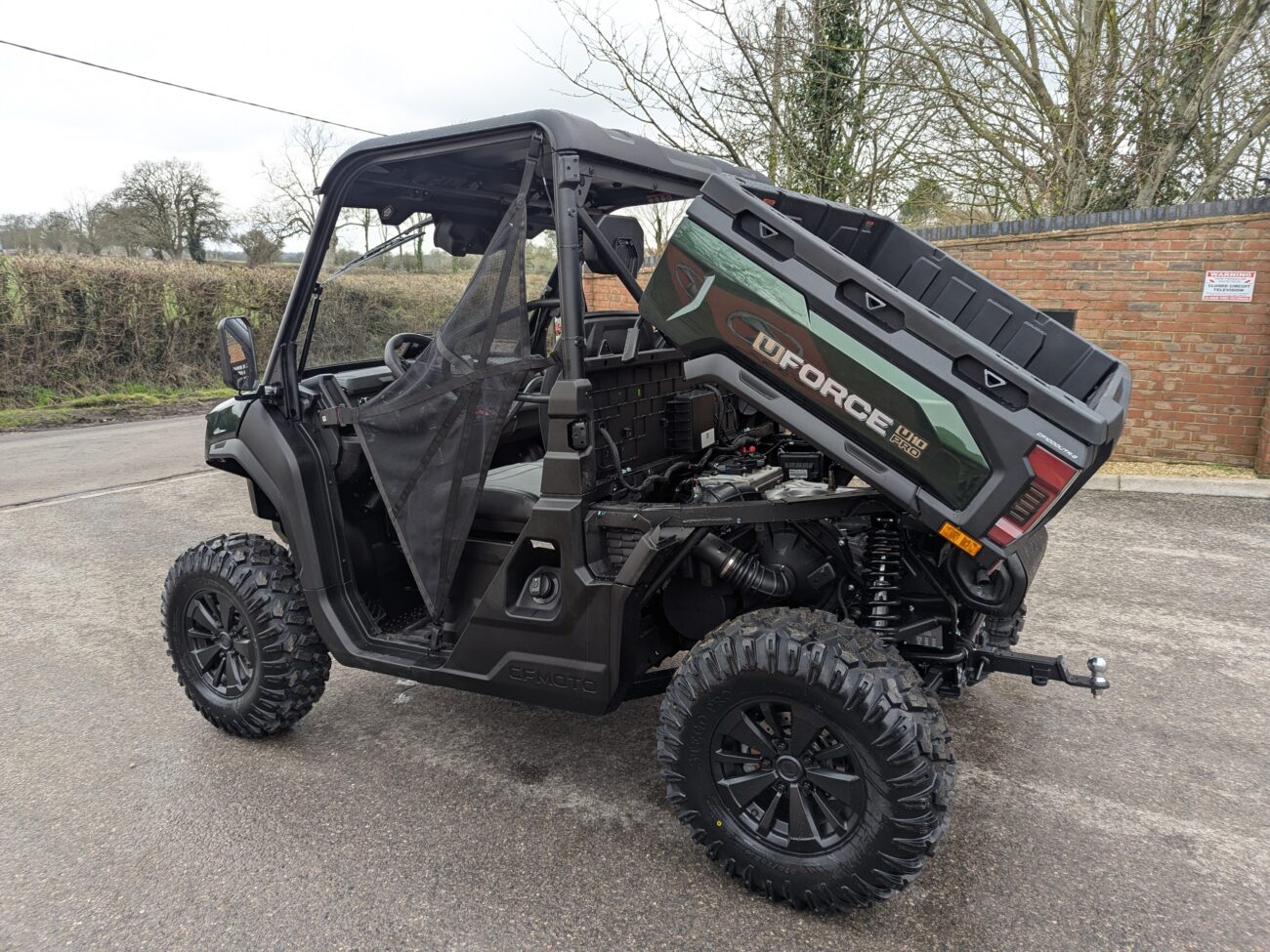 CFMOTO U10 Pro Agri Edition - rear view