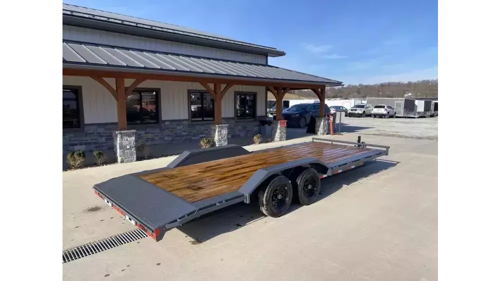 2026 Lamar Trailers 102x22 9990# GVW Car Trailer - side view