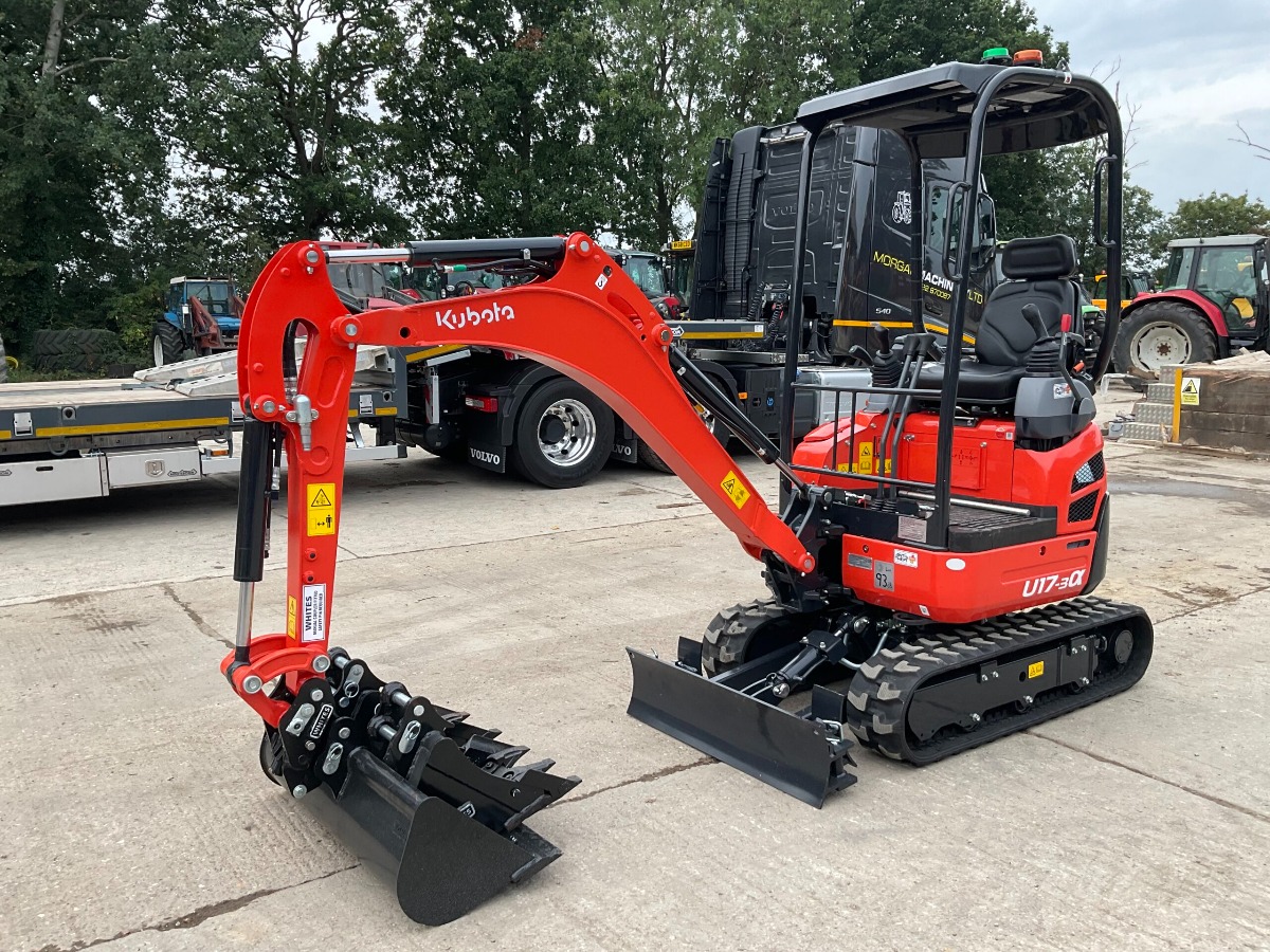 Mini Excavator - side view