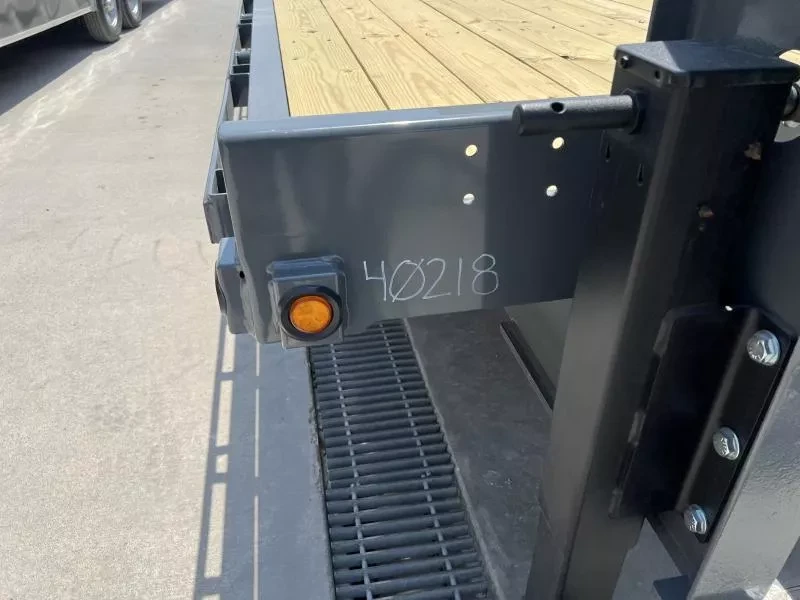 2025 Behnke Gravity Tilt Deckover Trailer - 102in x 28ft, 24,000 GVWR, Torsion Axles - side view 3