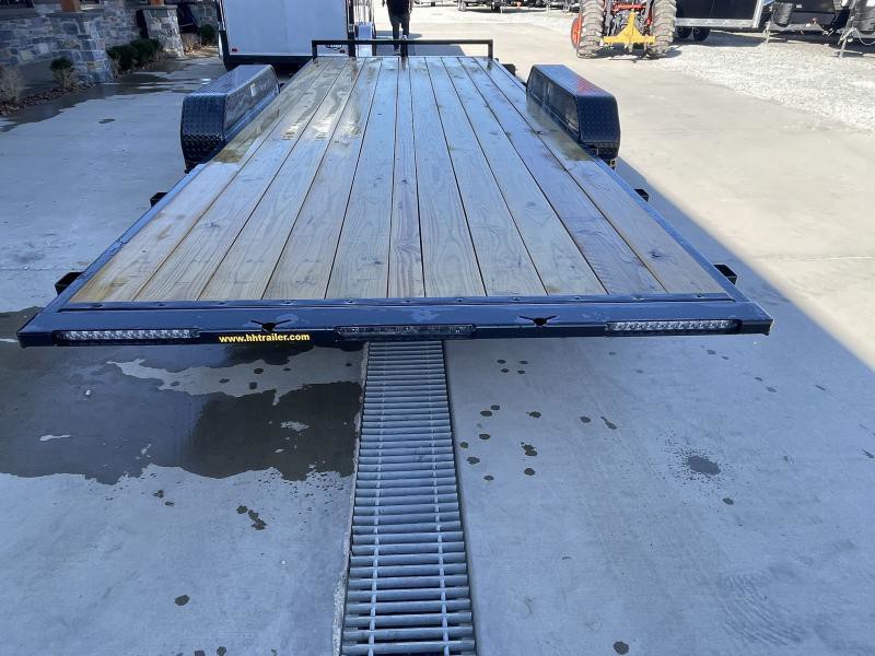 2025 H&H 7x20 Manual Tilt Car Hauler Trailer 9990# GVW - close-up detail 3