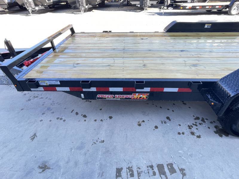 2025 H&H 7x20 Manual Tilt Car Hauler Trailer 9990# GVW - control and cab detail 3