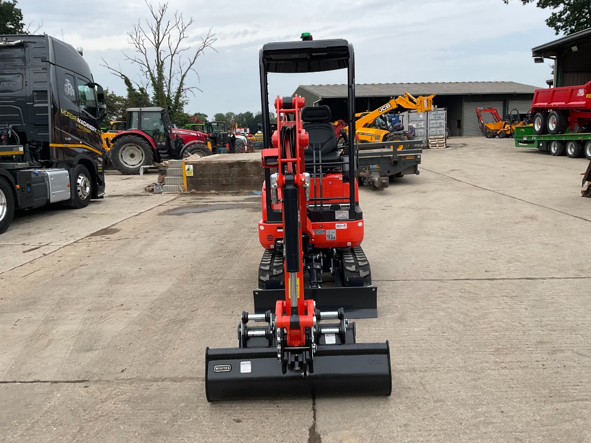 Mini Excavator - rear view