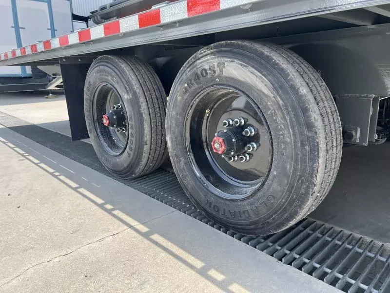 2025 Behnke Gravity Tilt Deckover Trailer - 102in x 28ft, 24,000 GVWR, Torsion Axles - close-up detail 3