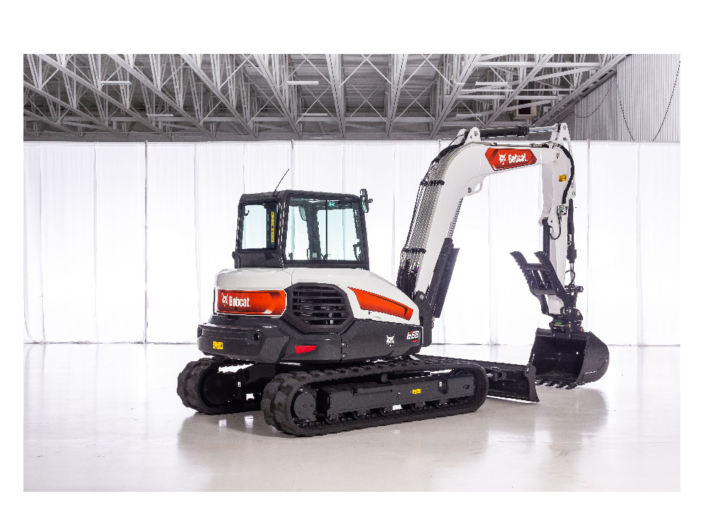 Bobcat E88 - side view