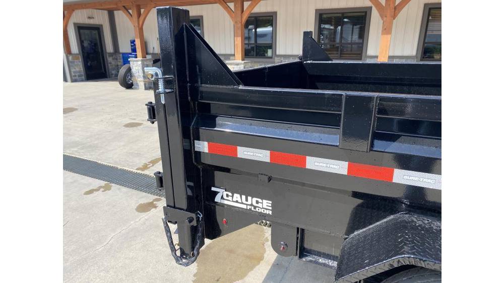 2026 Sure-Trac 7x14 HD Dump Trailer 15400# GVW - front view 3