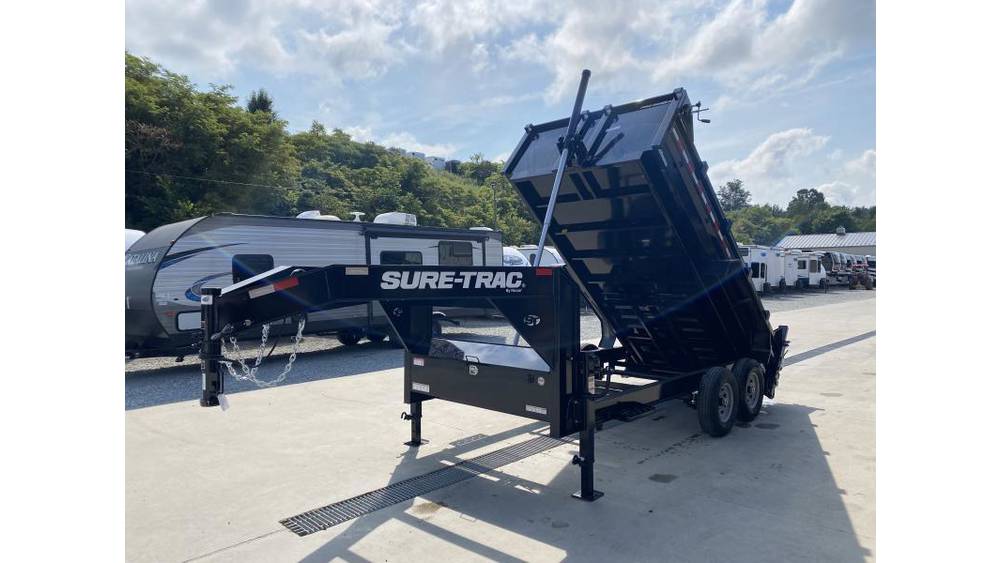 2026 Sure-Trac 7x14 HD Dump Trailer 15400# GVW - close-up detail