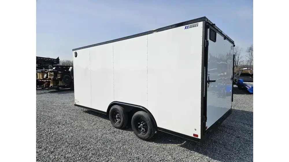 2026 ITI Cargo 8.5x16 Enclosed Car Trailer - rear view