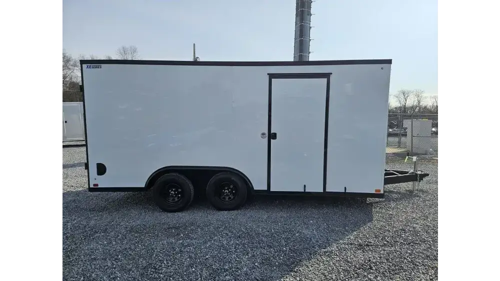2026 ITI Cargo 8.5x16 Enclosed Car Trailer - control and cab detail