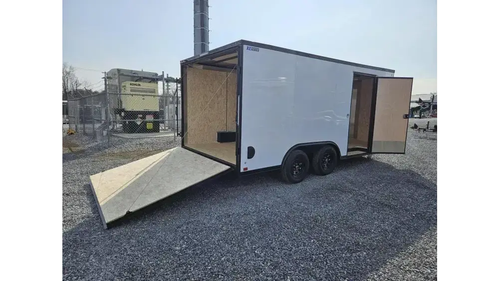2026 ITI Cargo 8.5x16 Enclosed Car Trailer - wheel and axle detail