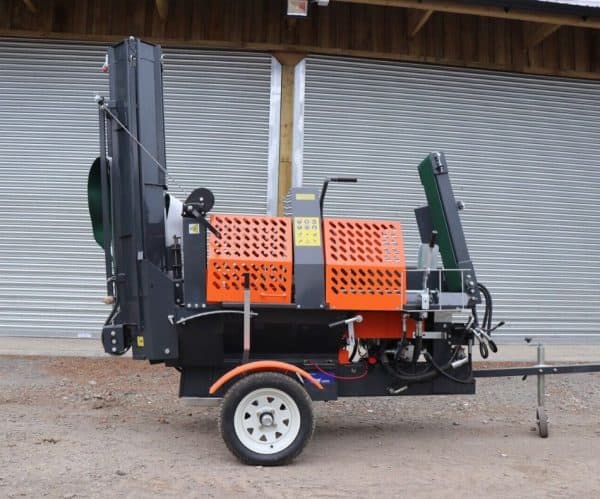 Rima 400mm Firewood Processor - undercarriage detail