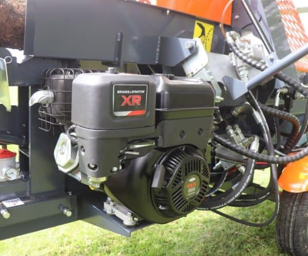 Rima 400mm Firewood Processor - side view