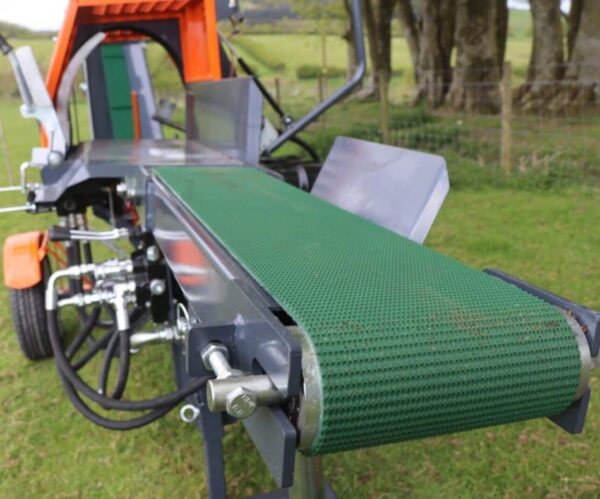 Rima 400mm Firewood Processor - rear view